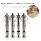 Ultrasonic Dog Training Whistle – Adjustable Stainless Steel Recall & Bark Control Tool