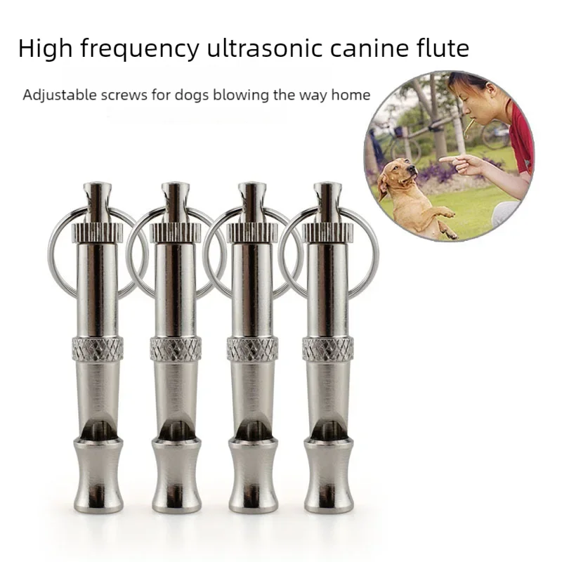 Ultrasonic Dog Training Whistle – Adjustable Stainless Steel Recall & Bark Control Tool