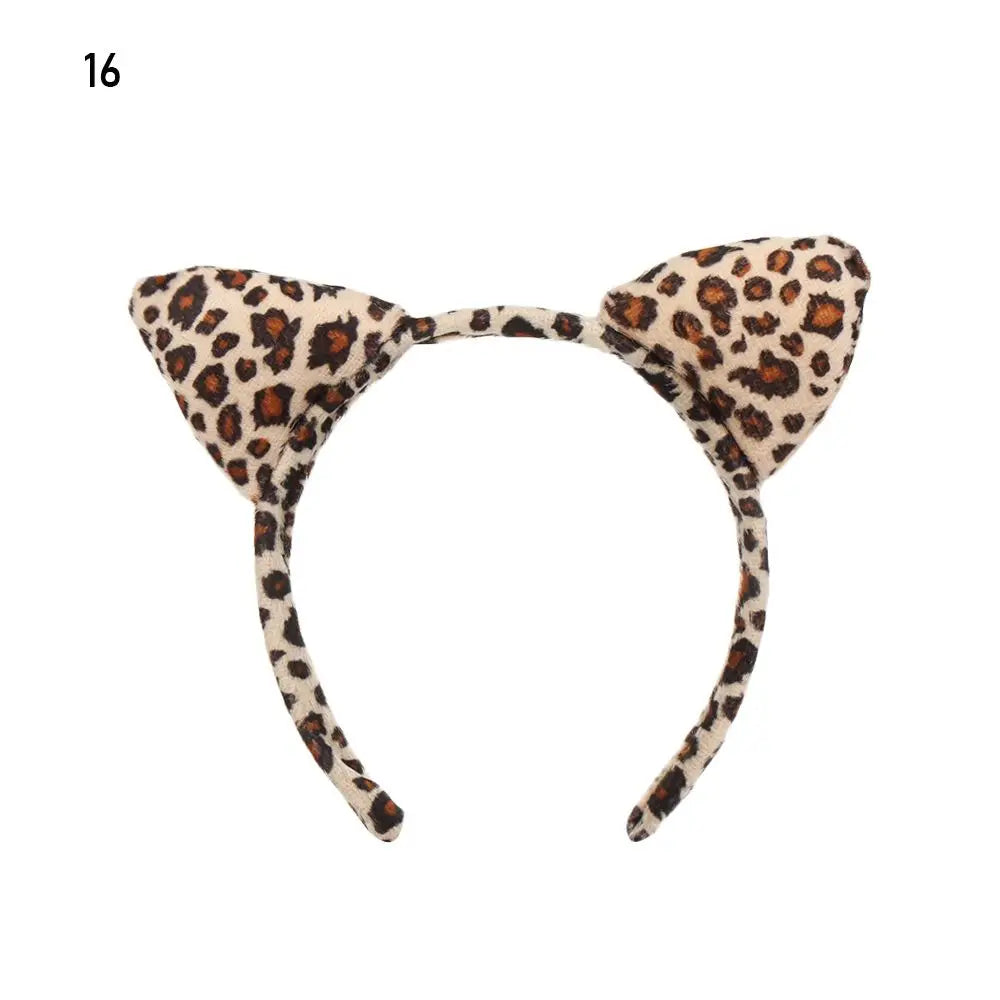 Plush Animal Ears Headband – Cosplay & Party Accessory