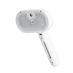USB Rechargeable Dog Steam Massage Comb Soft Teeth Grooming Brush