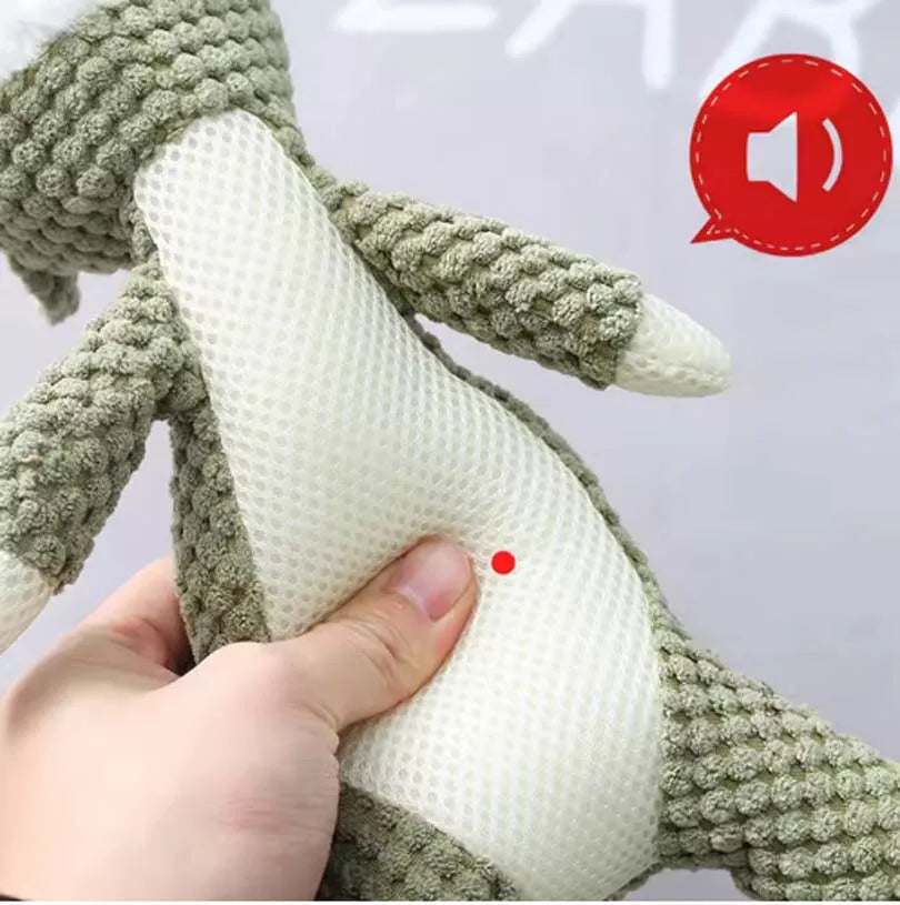 Plush Squeaky Dog Toy for Large Breeds